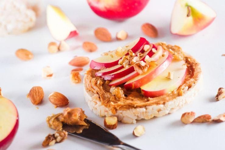 Apple & Almond Butter Slices