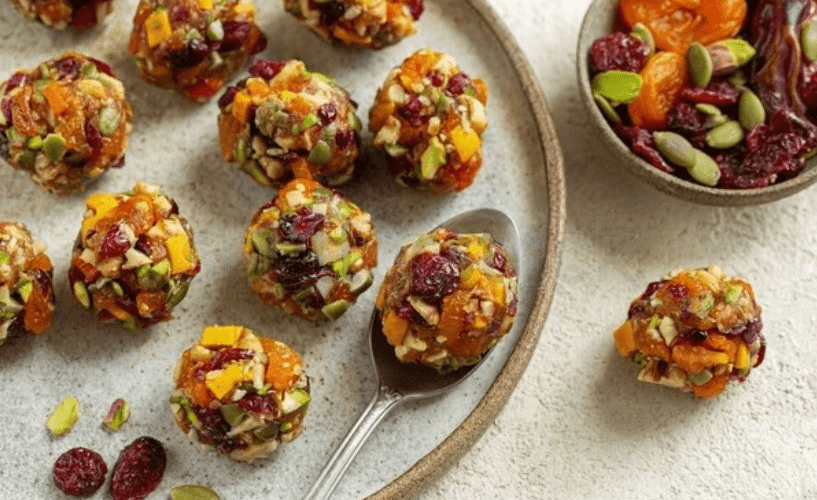 Cranberry and Nut Energy Bites