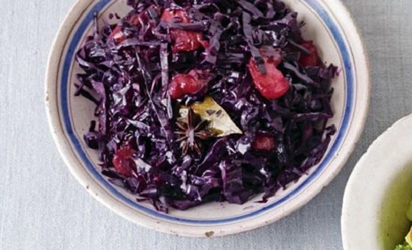 Red Cabbage with Apples & Star Anise