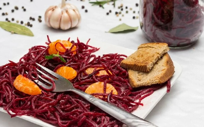 Red Cabbage with Port, Prunes & Orange