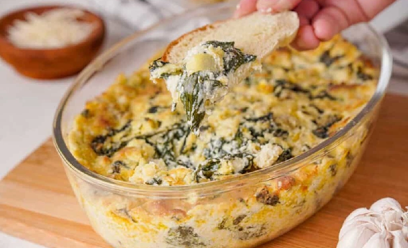 Spinach, Feta & Artichoke Tater Tot Casserole