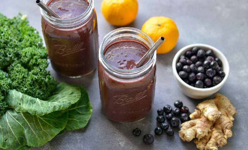 Cherry Spinach Smoothie