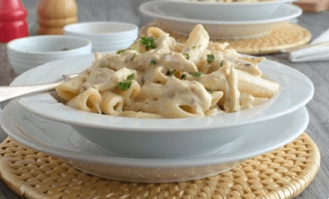 Creamy Garlic Parmesan Chicken Pasta